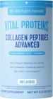 Vital Proteins Collagen Peptides Powder Advanced With Hyaluronic Acid & Vitamin New. Price: $38.48.