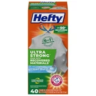Hefty Ultra Strong Made With 50% Recovered 40 Count (pack Of 1), Grey New. Price: $20.90.