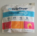 Dripdrop Zero Sugar Electrolyte Drink Mix Variety Pack Vegan 33 Sticks New. Price: $29.89.