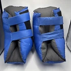 Heelmedix Pair (2) Basic Protection Boots Padded Adjustable Medline Blue Pre-owned. Price: $39.99.