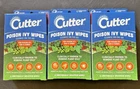 Cutter Poison Ivy Wipes 12 Individually Wrapped Per 3 Packs New. Price: $11.88.