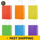 Suncolor 24-PACK Rainbow Gift Bags With Handles Multi-color New. Price: $26.99.