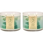 Eucalyptus Spearmint 3-WICK Candle Scented For At-home Use Long-la... New. Price: $66.79.