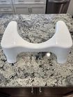 Squatty Potty Ecco Stool Toilet 9-INCH And 7-INCH White Aid Natural Bathroom Pre-owned. Price: $19.98.