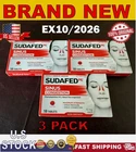 Sudafed Pe Sinus Congestion Maximum Strength, 18 Ct Non-drowsy 3 Pack New. Price: $20.00.
