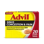Advil Sinus Congestion And Pain, Relief Count (pack Of 1), Multi Exp 05/2026 New. Price: $13.99.