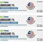 Rugby Dibucaine Ointment 1% Hemorrhoid Pain Relief Oz (3 Pack) New. Price: $40.25.