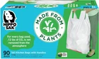 Hippo Sak - Plant Based Tall Kitchen Garbage Bags With Ergonomic White New. Price: $57.16.