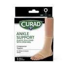 Medline Curad Elastic Open-heel Ankle Supports New. Price: $26.99.
