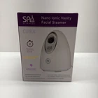 Spa Sciences Cirra Nano Ionic Vanity Facial Steamer With Optional Aromatherapy New. Price: $19.99.
