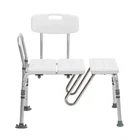 Drive Medical Splash Defense Tub Transfer Bench With Curtain Guard New. Price: $99.00.