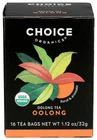 Choice Organic Teas Oolong Bags 16 New. Price: $6.10.