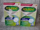 X2 Polident Overnight Whitening Antibacterial Denture Cleanser TABLET-84CT.(H) New. Price: $19.00.