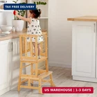 Cosyland Toddler Standing Tower - Wooden Kitchen Step Stool Helper For Kids New. Price: $50.72.