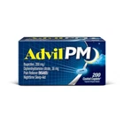 Advil Pm Pain Reliever And Nighttime Sleep Aid 200 Caplets, Exp 2029 New. Price: $35.95.