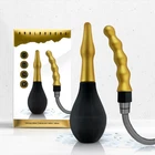 Anal Douche Enema 2-IN-1 Soft Silicone- Interchangeable Heads- Minimize Backflow New. Price: $23.22.