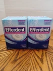 (2) Efferdent Anti-bacterial Denture Partials Retainers Cleanser 120 Tablets New. Price: $20.00.