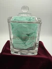 Bella Lux Dr. H. Gnadendorff Apothacary Jar W/glass Lid Bathroom Decor Used. Price: $39.00.