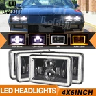 4PCS 4X6INCH Led Headlight Kit For 82-92 Chevy Camaro Hi/low W/drl & Turn Signal New. Price: $74.98.