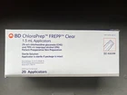 *2 Boxes Of 20* Bd 930299 Chloraprep Frepp Clear 1.5ML Applicators Exp 09/2026+ New. Price: $29.99.