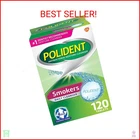 Polident Smokers Denture Cleanser Tablets - 120 Count (pack Of 1) New. Price: $37.22.