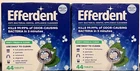 2-EFFERDENT Tablets Plus Mint Denture Cleanser 44 Each 88 Free Shipping New. Price: $10.98.