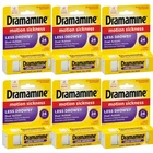 Dramamine All Day Less Drowsy Motion Sickness Relief 8CT Sensitive Stomach 6 Pk New. Price: $24.66.