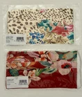 (2) New Johnny Gorgeous Designer Cotton Sateen Face Masks Covering Washable. Price: $22.00.