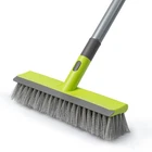 Floor Brush 2 In 1 Scrubber And Squeegee, Stiff Bristle Deck For ... New. Price: $26.37.