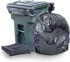 Heavy Duty Black Garbage Can Liners 95-96 Gallon 1.5 Mil (50 Count) New. Price: $76.99.
