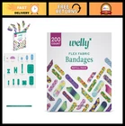 Adhesive Flexible Fabric Bandages - 200 Count Assorted Shapes & Patterns For Cut New. Price: $43.99.