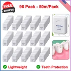 Mimorou 24 Pack Dental Floss Bulk Travel 54.7YD/50M Each, Refreshing Mint Flavor New. Price: $51.02.