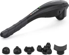 Renpho Hand Held Deep Tissue Massager Percussion Gun Rechargeable Black Certified. Price: $39.99.