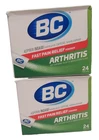 Two Bc Arthritis Powder 24 Packs Each 48 Total Exp: 10/28 New. Price: $13.03.