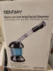 Denfany Nano Ion Hot Mist Facial Steamer KD2328B 360 Rotatable, Extendable Arm New. Price: $35.00.