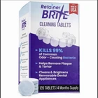 Retainer Brite - Cleaner Tablets For Invisalign, 120 Open. Price: $20.00.