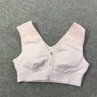 Tommie Copper Shoulder Support Bra Medium Pink Zip Front Znergy Women Used. Price: $12.50.