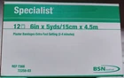 12/BOX Bsn Specialist Plaster Bandages Ext Fast Setting 6IN 5YDS 7368 72258-03 New. Price: $60.00.