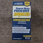 Super Beta Prostate Advanced Dietary Supplement 60 Caplets Exp 2028+ New. Price: $21.99.