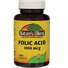 Natures Blend Folic Acid 1000 Mcg 1,000 Tabs New. Price: $29.38.