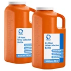 Vakly 24-HOUR Urine Collection Bottle (pack Of 2) Large Graduated... New. Price: $28.81.