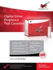 Clarity Diagnostics Hcg Pregnancy Test Cassettes, Cliawaived, 25 Per Box New. Price: $29.99.