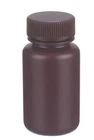 48-WHEATON 125ML #209627 Leak Resistant Wide Mouth, Hdpe, Amber, 38-410 Cap New. Price: $40.50.