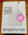 Simplehuman Code Custom Fit Liners Tall Kitchen Extra Strong Trash Bag 45L X60 New. Price: $21.85.