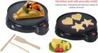 Health And Home Electric Maker - 10"CREPE Pan,crepe Griddle, Black New. Price: $35.93.