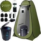 Outsmart Gadgets Portable Toilet Kit For Adults With Camping Night Lantern, F... New. Price: $93.64.