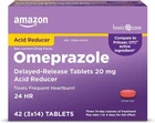 Amazon Basic Care Omeprazole Delayed Release Tablets 20 Mg 42 Count Pack Of 1 New. Price: $12.78.