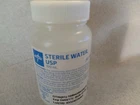Medline Sterile Water, 100ML Irrigation/wound Cleaning Lot Of 12 Bottles New. Price: $24.96.