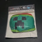 Mojang Minecraft Washable Reusable Children's Face Masks Multicolor 6 Pack New. Price: $25.00.