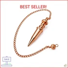 Myhealingworld Copper Metal Light Weight Solid Cone Point Pendulum Dowsi New. Price: $20.53.
